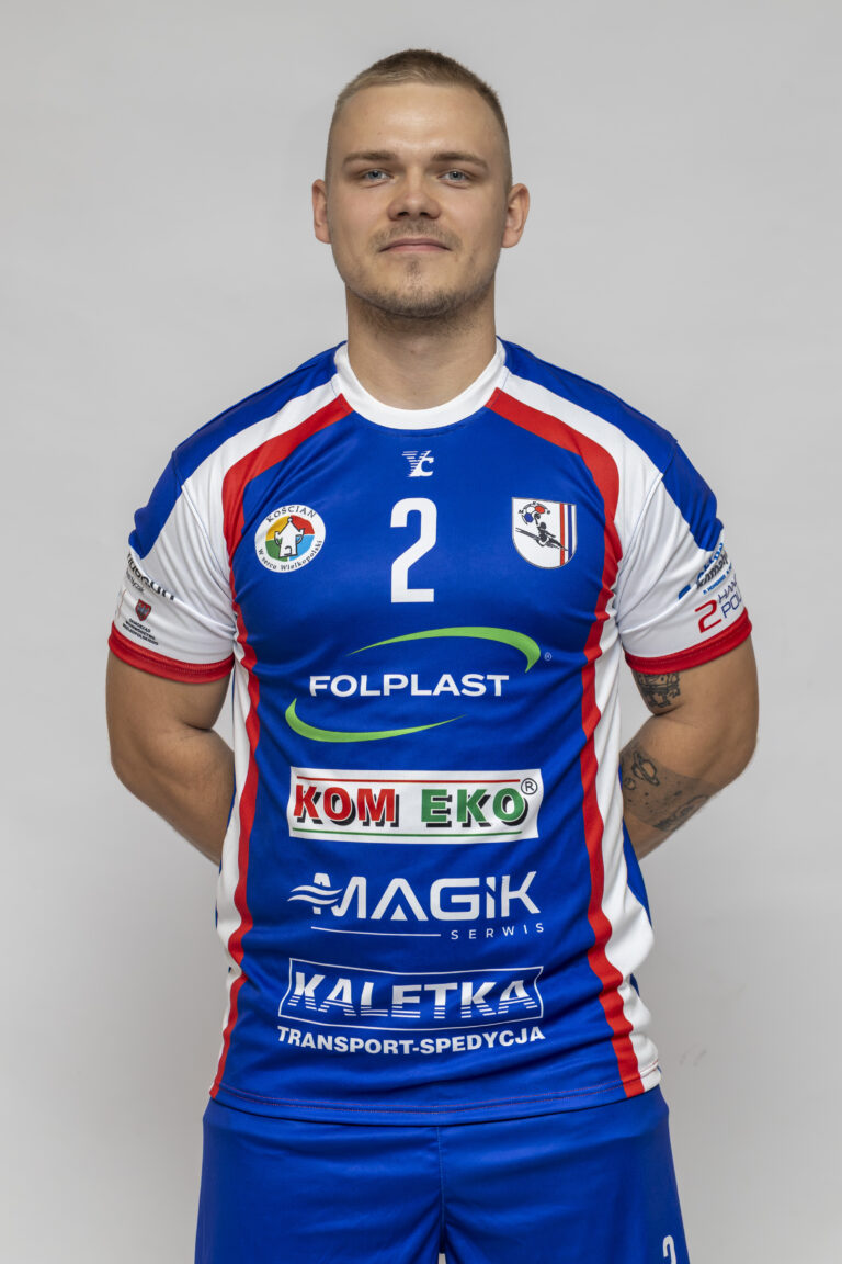 Zdjęcie zawodnika drużyny MKS Tęcza Folplast Kościan Jacka Idziaka