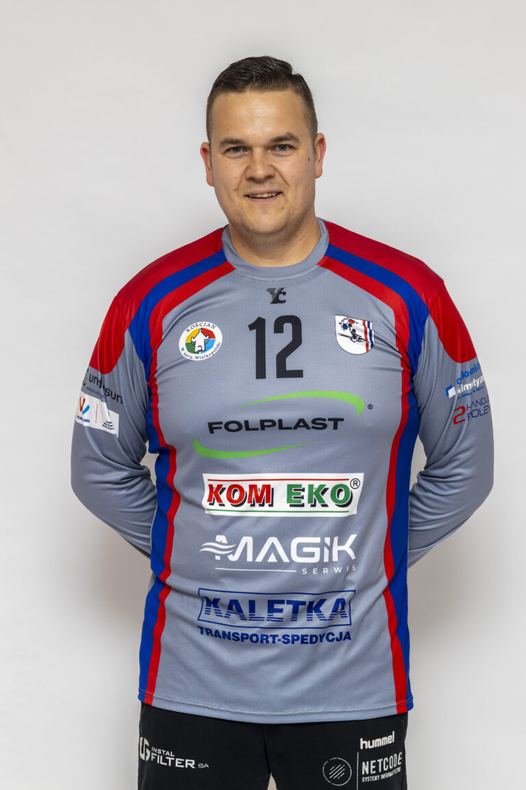 Zdjęcie zawodnika drużyny MKS Tęcza Folplast Kościan Adama Noskowiaka