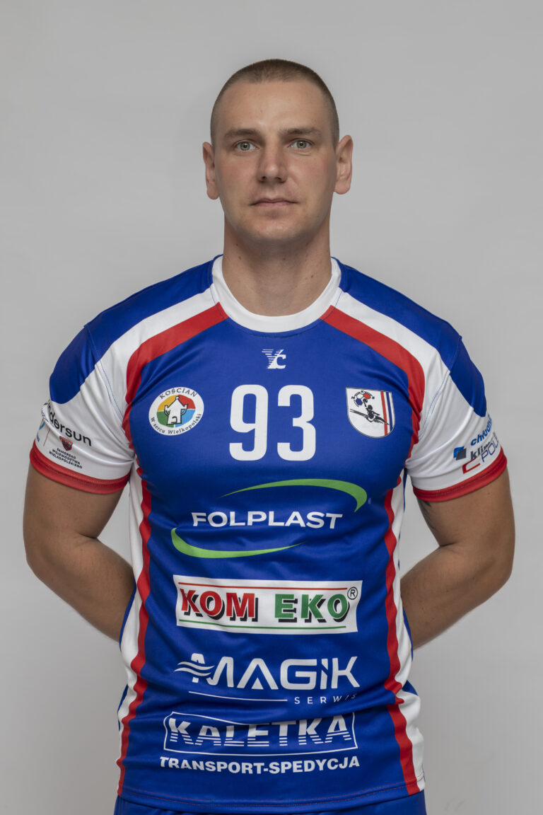 Zdjęcie zawodnika drużyny MKS Tęcza Folplast Kościan Tomasza Piątka