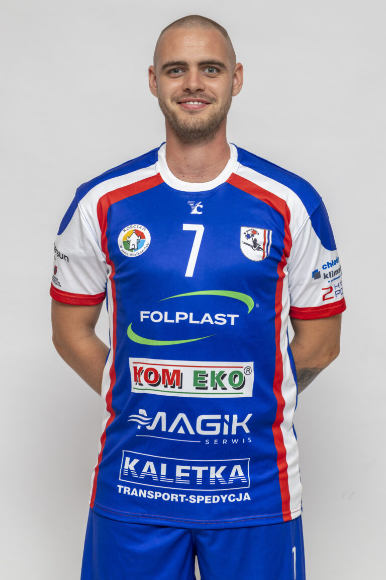 Zdjęcie zawodnika drużyny MKS Tęcza Folplast Kościan Daniela Olejnika
