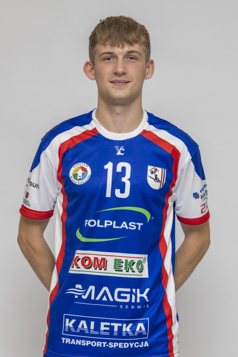 Zdjęcie zawodnika drużyny MKS Tęcza Folplast Kościan Marcela Światłowskiego